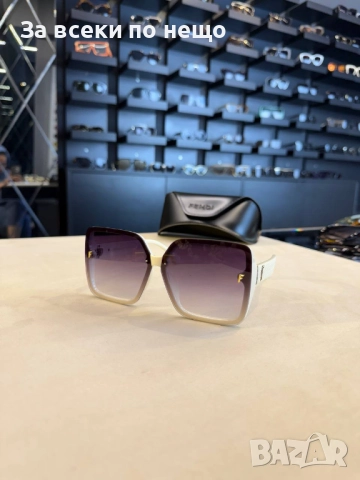 Fendi Слънчеви Очила С UV400 Защита - Налични Различни Цветове И Модели Код SK377, снимка 5 - Слънчеви и диоптрични очила - 52854121