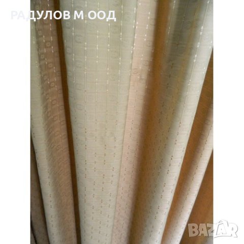 Плътен плат за завеса в бледо кафяво / 185, снимка 2 - Пердета и завеси - 44292912
