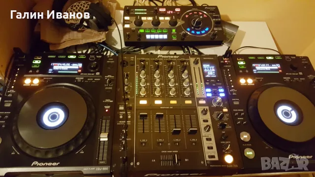 Pionеer CDJ 850-k (два броя) професионални DJ плейъри