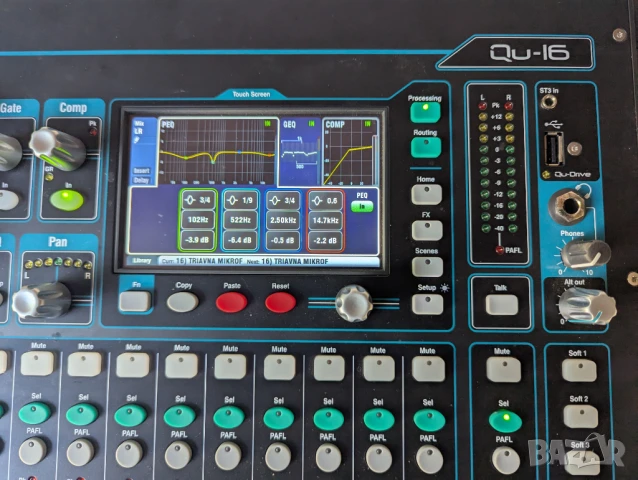 Allen & Heath QU-16 CHROME Дигитален аудио миксер, снимка 4 - Други - 50867547