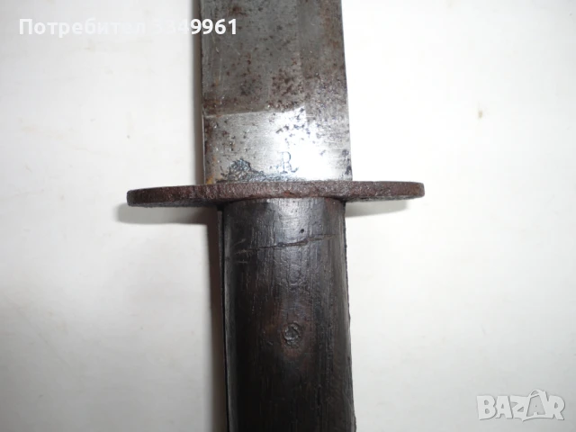 Старинен щурмови армейски нож окопна кама , снимка 11 - Ножове - 51287037