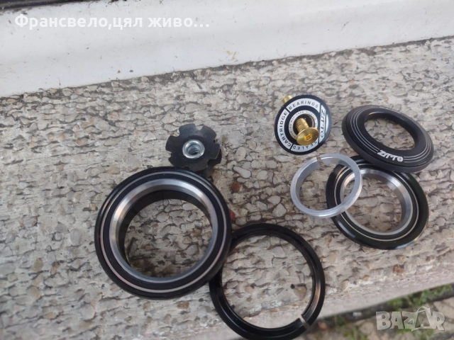 Монтаж вилка конус към право чело 44 за велосипед , снимка 2 - Части за велосипеди - 52745836