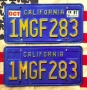 Американски Регистрационни Номера Табели USA Комплект ЧИФТ, снимка 6