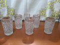 Кристални чашки , снимка 1 - Антикварни и старинни предмети - 44343973