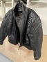 Кожено мото яке рокерия Genuine leather , снимка 7