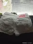бели дънкови къси панталони с червен текстилен етикет отпред на Pause Jeans. , снимка 2