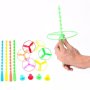 Детски спорт забавна игра комплект Ръчно завъртаща се летяща перка