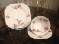 Bavaria 1930-те г. Ново немско трио за кафе/чай и десерт чаша чинии, сервиз, сет, чиния, снимка 4
