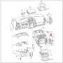 Поставка за чаши, Volkswagen, Polo 9N, Дясна, Черен, снимка 5
