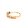 Златен дамски пръстен 1,66гр. размер:56 14кр. проба:585 модел:17790-6, снимка 2