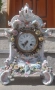 Античен Порцеланов Часовник, снимка 11