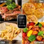 Еърфрайър 1500 W със стъклени съдове 4,2 и 2,2 л, 4 програми, снимка 12