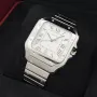Cartier Santos De Cartier 40mm (35mm) Steel White Dial Automatic Мъжки / Унисекс  Различни Варианти, снимка 6