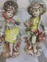 Красиви статуетки на момче и момиче Capodimonte В-21см Ш -8см., снимка 1