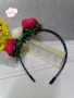 Китка за коса с божури,вариант 8, снимка 4