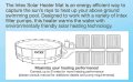 Соларна нагревателна система Intex за  басейинr, 120x120 см, снимка 7