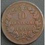 10 центисими 1866, Италия, снимка 1