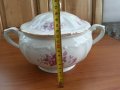 Стар български порцелан супник, снимка 2