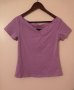 Нова лилава дамска тениска с етикет Hell Bunny M размер , снимка 1 - Тениски - 40551319