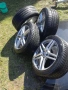 Мерцедес 4 джанти 5х120 с хубави гуми 245/40/18, снимка 5