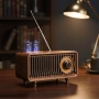 Bluetooth радио колонка AS19 - ретро стил и дизайн, снимка 1