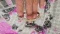 Дамска гривна позлатена 9к, снимка 11
