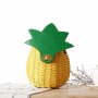 Малка ратанова чантичка Pineapple, снимка 1 - Чанти - 41477385