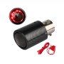 Накрайник за ауспух, спортно гърне, 12V, Карбон, Светещ, снимка 1