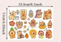 лист Капибара Capybara Tattoo татос татоси татуировка временна детска татуси, снимка 2