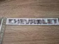 надпис емблема лого Chevrolet Шевролет, снимка 3