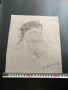 лот рисунки портрет от Преслав Кършовски, снимка 8