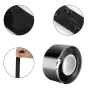 Самозалепваща се силиконова уплътнителна лента черна 25 мм x 3 м, снимка 10