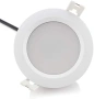 Нова таванска ламка 9W LED вграден плафон IP65 6000K Ø90mm отвор 80-85mm, снимка 6