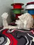 3D принтирана поставка „Скелет“ за бутилка, снимка 3