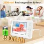 Бебефон с 1080P HD Камера и 5" Дисплей Sunowl – Безопасност без WiFi, снимка 9