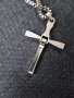 Нов ланец синджир с кръст с камъчета цирконии копие на този носен от Вин Дизел от филма Бързи и ярос, снимка 5