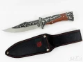 Инкрустиран ловен нож Columbia KB3189-130х270мм, снимка 4