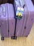 Комплект лилави куфари(може и отделно), снимка 4