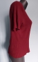 Червена еластична мекичка блуза / хипоалергична материя / голям размер 4/5XL, снимка 4