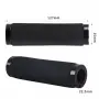 Черно червени меки ръкохватки за велосипед 120 mm с отвор 20 mm, снимка 2