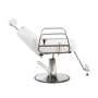 Фризьорски/бръснарски стол Tonsur - бял, снимка 2