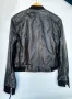 7 for All Mankind черно кожено с шипове на раменете размер С , снимка 2