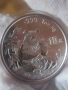 10 Юана 1996 г, Китай. (сребърна панда, 1 oz), снимка 2