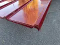 Покривна пластифицирана ламарина TR20x280-1120 RAL3011 L=3.2м в София, снимка 8