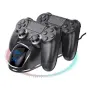 Докинг станция за зареждане на два PS4 контролера, снимка 3