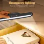 LED презареждаема лампа 32 см с дистанционно , с магнит , USB 2000 mAh – Бяла, снимка 3