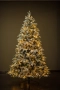 Коледна елха с вградени лампички по връхчетата, снимка 2