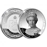 Кралица Елизабет II / Queen Elizabeth II 1926-2022 - Монета, снимка 1 - Нумизматика и бонистика - 39146687