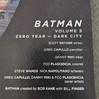 Batman, Vol. 5: Zero Year - Dark City, снимка 3 - Списания и комикси - 40936190