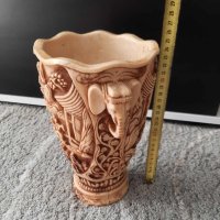 перфектна азиатска ваза, снимка 4 - Антикварни и старинни предмети - 41762486